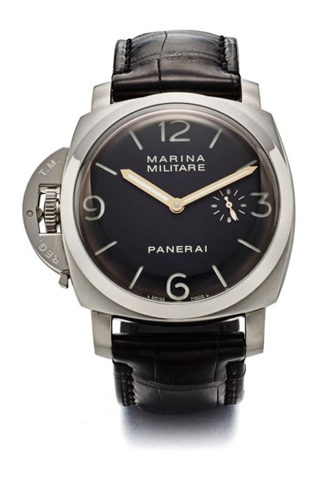 prix montre occasion panerai|Panerai marina militare watch.